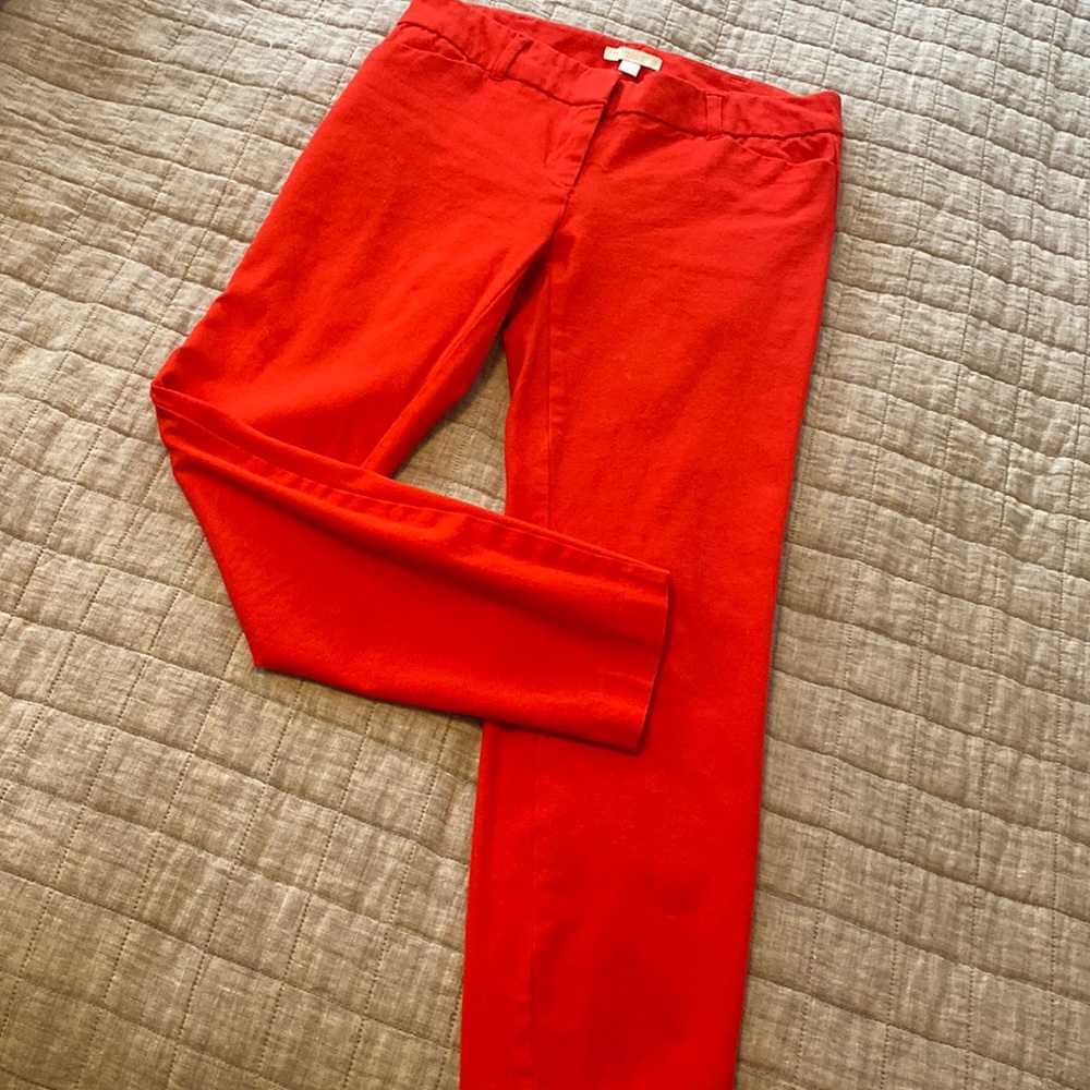 Red New York and Co Work Pant
